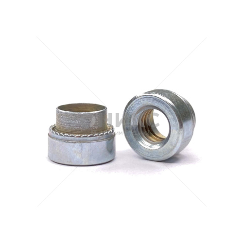 Гайка развальцовочная круглая (мини), RMHB, нержавеющая, под лист 1 мм., М2x20 - Оникс
