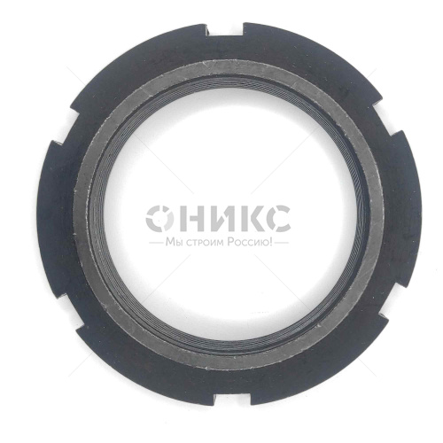 ГОСТ 11871-88 гайка круглая шлицевая стальная без покрытия М95x2 - Оникс