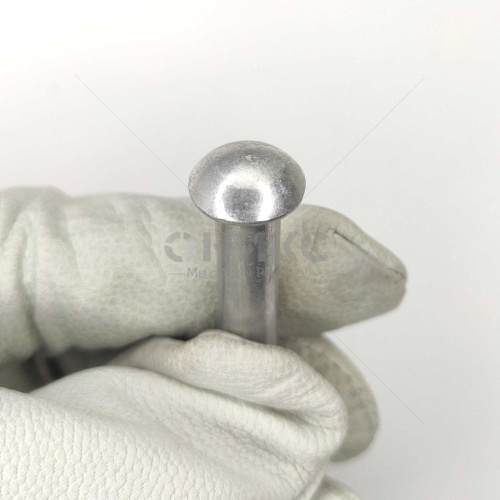 DIN 660 Заклепка забивная под молоток с полукруглой головкой алюминий 2.5x6 - Оникс