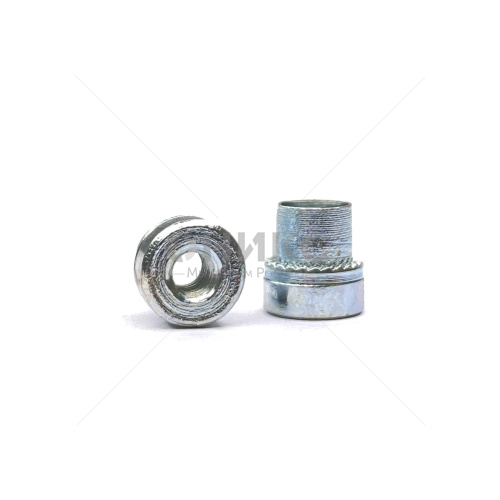 Гайка развальцовочная круглая (мини), RMHB, оцинкованная, под лист 1 мм., М3x20 - Оникс