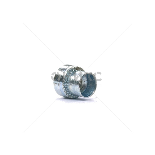 Гайка развальцовочная круглая (мини), RMHB, оцинкованная, под лист 2.5 мм., М2.5x12 - Оникс