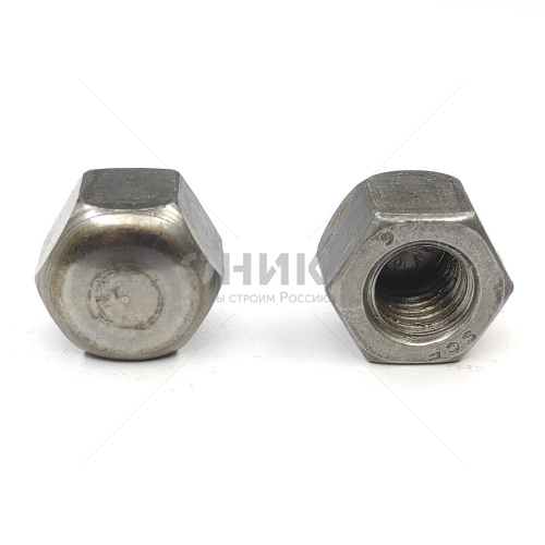 DIN 917 Гайка колпачковая низкая, сталь без покрытия 6.0 М72x6 - Оникс